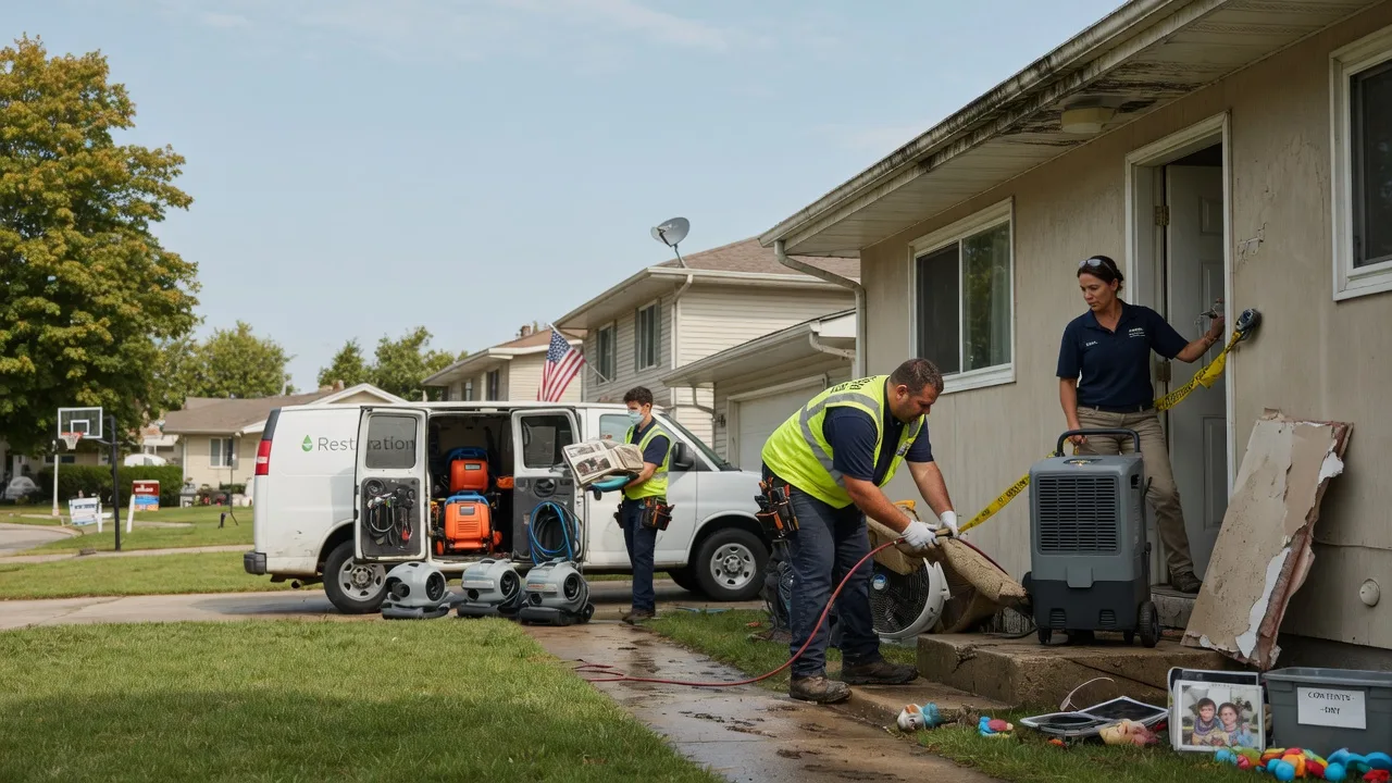 Water Damage Restoration in Rhodes, IA near me